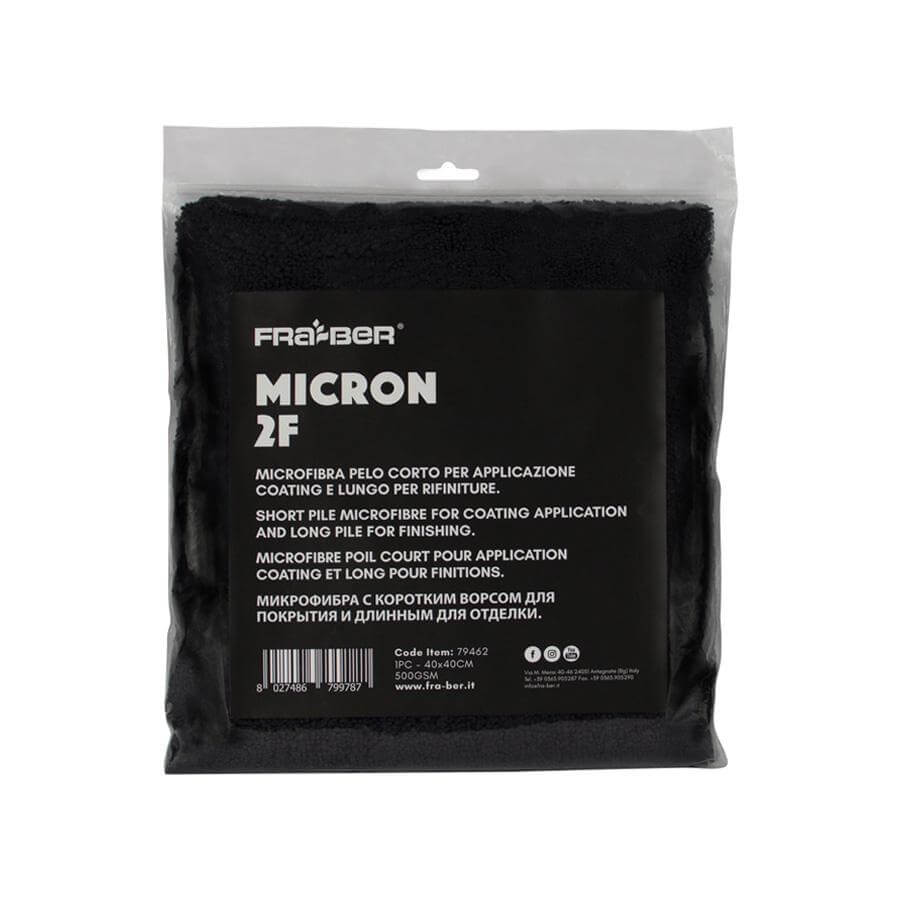 Micron 2F – Mikrofasertuch mit kurzer und langer Faser für Politur und Finish
