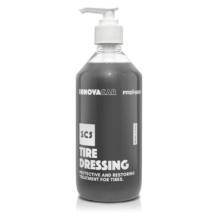 SC5 Tire Dressing von Innovacar – mattes SiO₂-Reifenglanz mit UV- und Umweltschutz